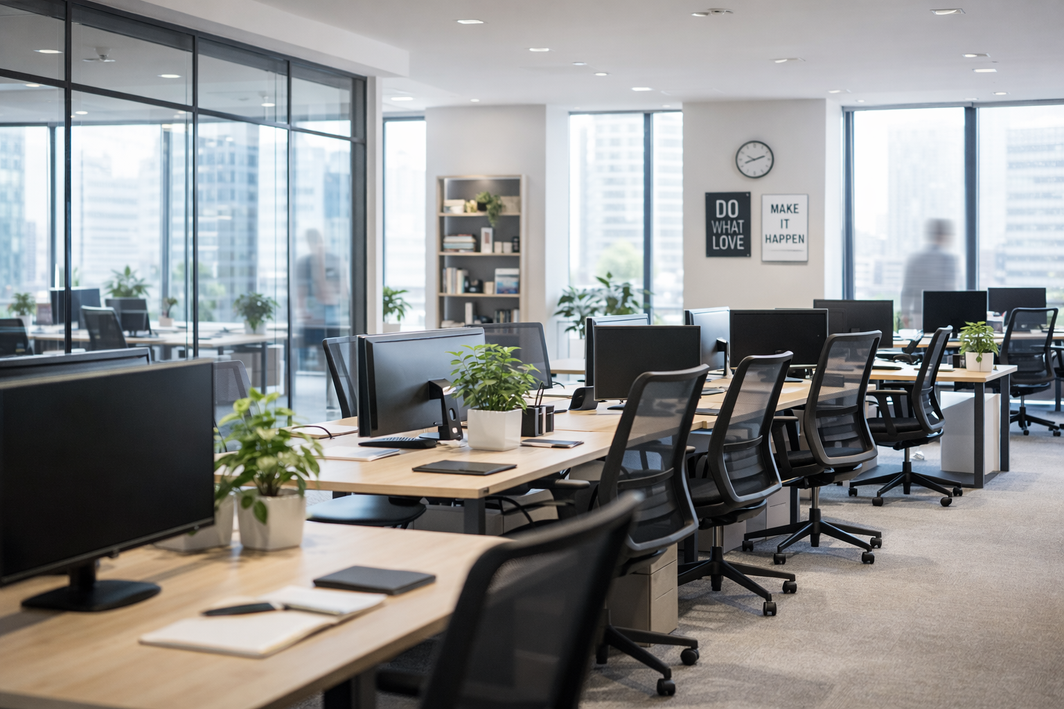 Không gian làm việc chuyên nghiệp