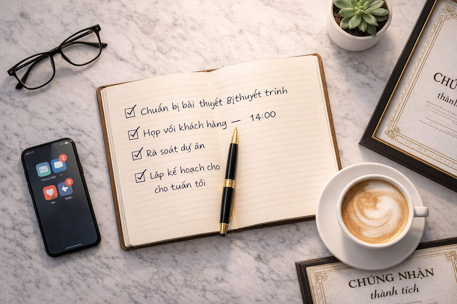 Thành công trong sự nghiệp